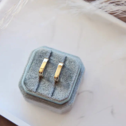 SQUARE HOOP EARRINGS