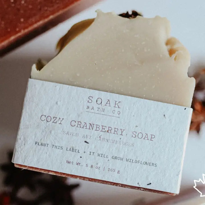 COZY CRANBERRY SOAP BAR