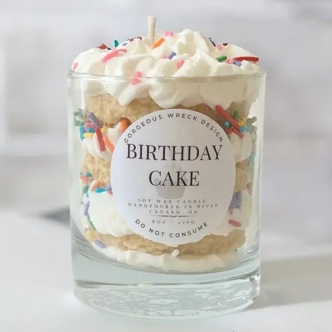 BIRTHDAY CAKE DESSERT CANDLE