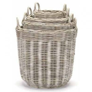 WICKER STORAGE BASKETS