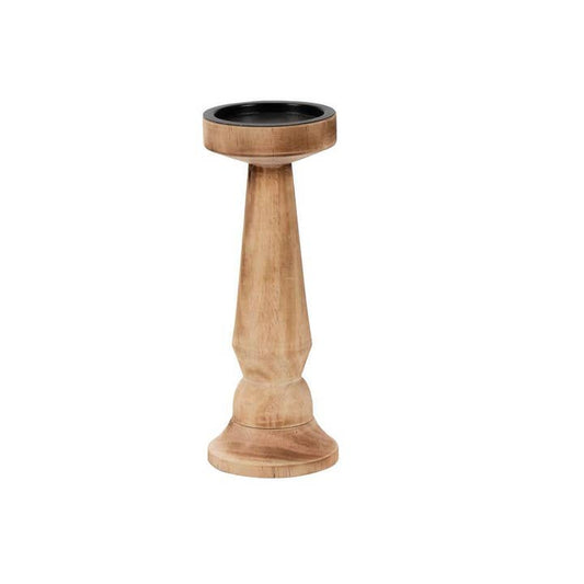 10" WOODEN PILLAR CANDLE