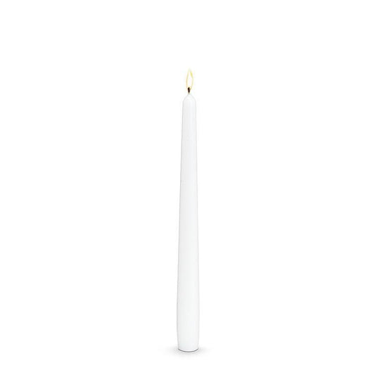 WHITE TAPER CANDLE