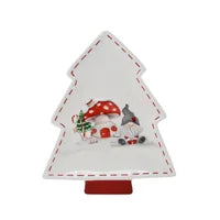 TREE SHAPED GNOME PLATE