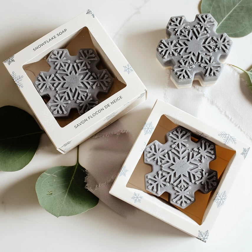 SNOWFLAKE SOAP BAR