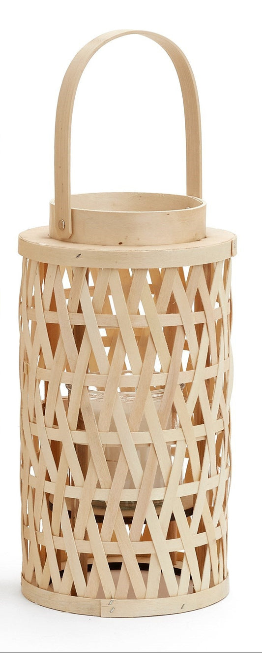 NATURAL WOOD LANTERN