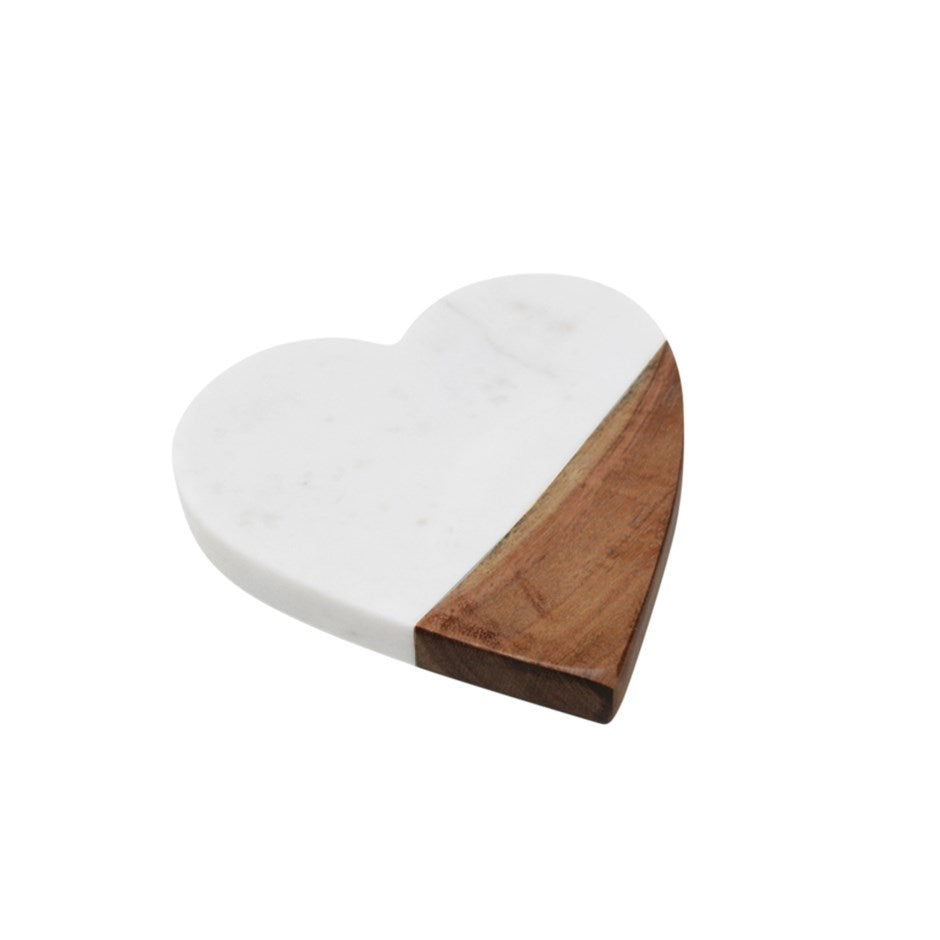 MARBLE HEART SOAP TRAY