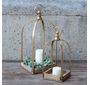 GOLD METAL & WOOD DISPLAYERS