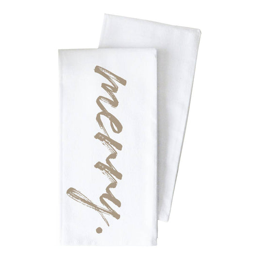 MERRY TEA TOWEL