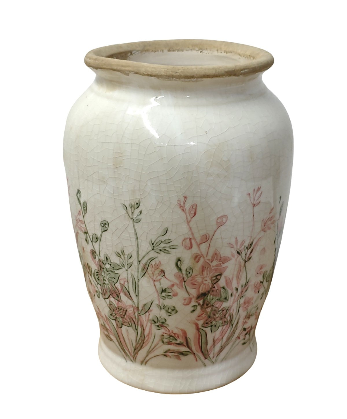 ANTIQUE LITTLE FLOWERS VASE