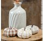 MINI PLAID PUMPKINS