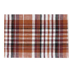 RUSSET PLAID PLACEMATS S/4