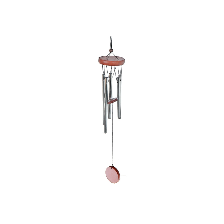 ROUND REDWOOD WINDCHIME