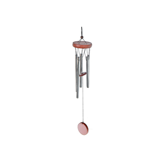 ROUND REDWOOD WINDCHIME