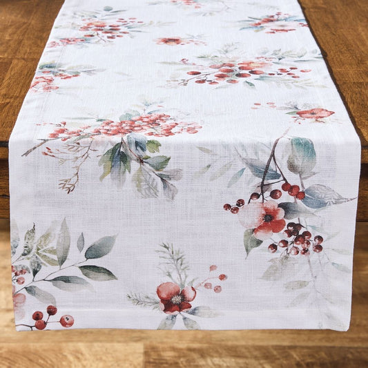 FIRST SNOW TABLE RUNNER