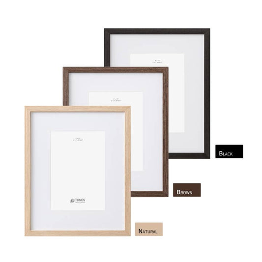 NATURAL 8x10" WOOD FRAMES