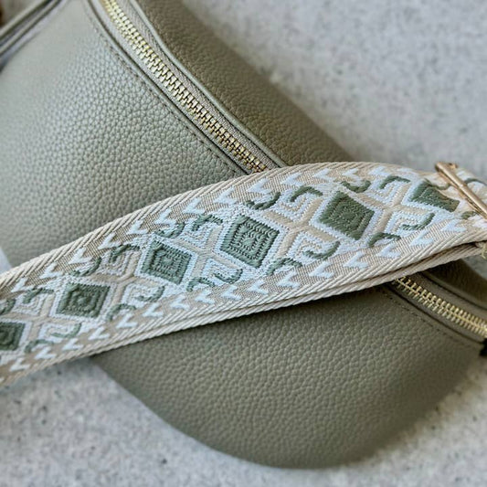SAGE DECORATIVE PURSE STRAP