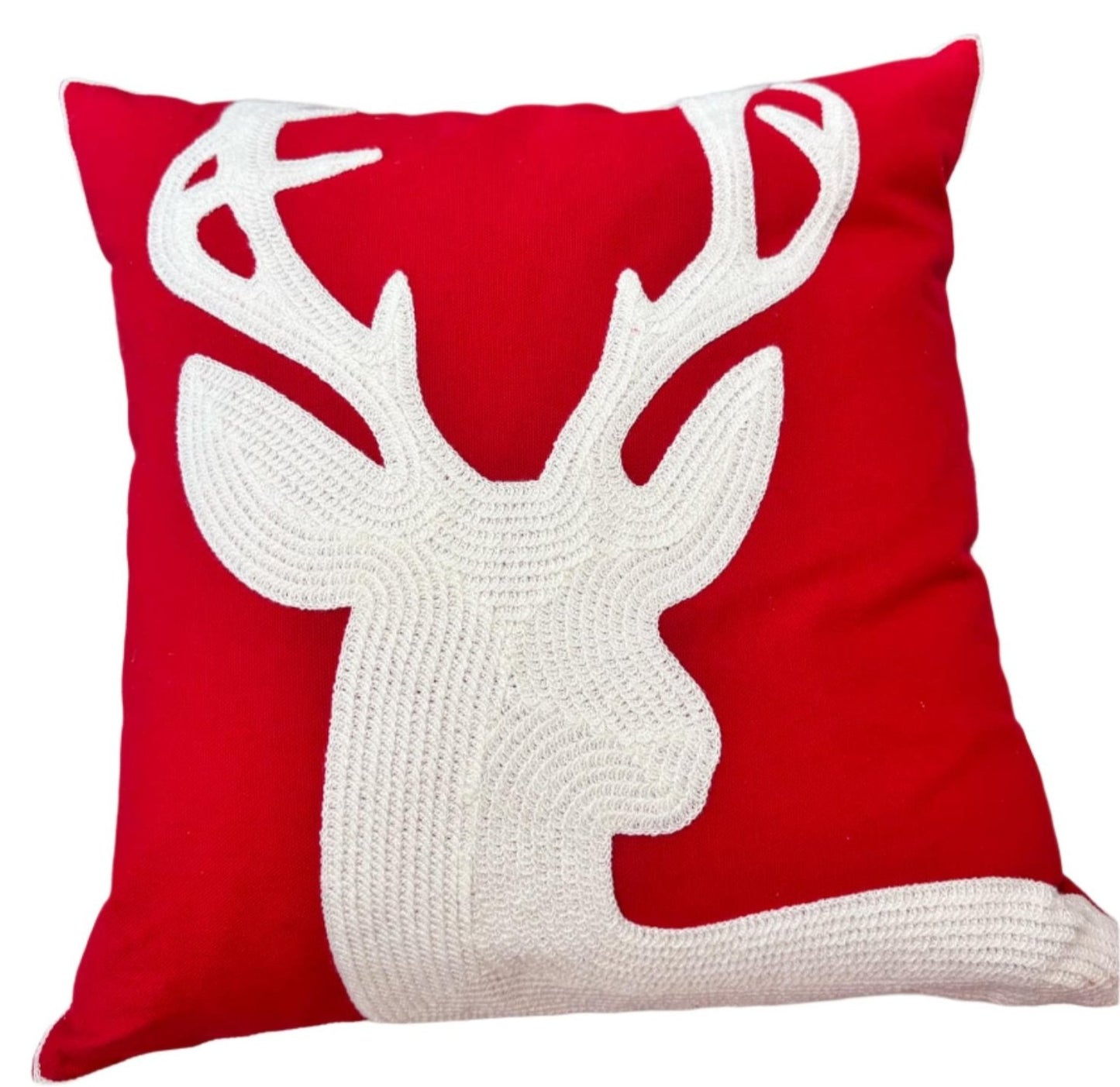 REINDEER SILHOUETTE PILLOW