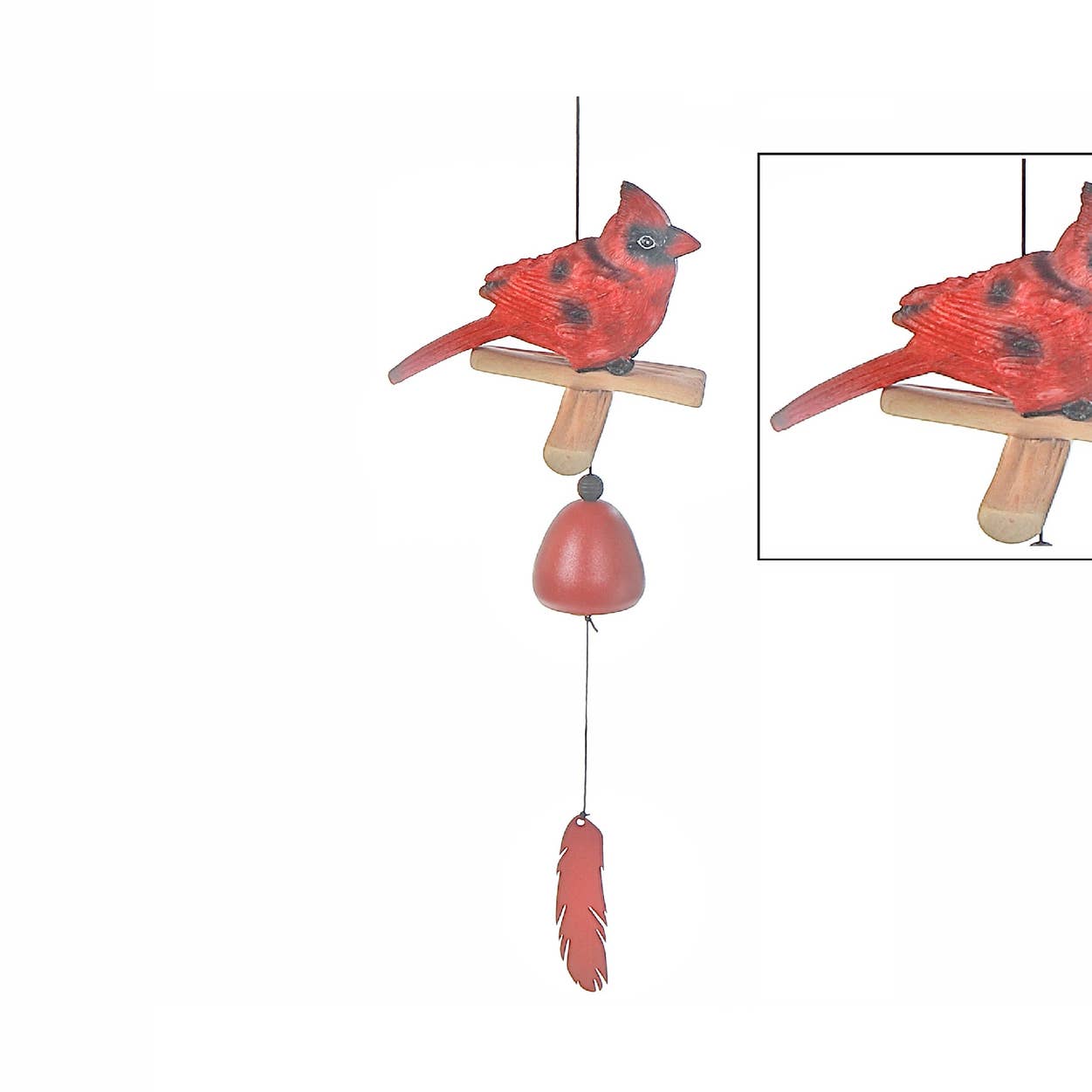 CARDINAL BELL WINDCHIME