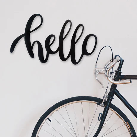 CURSIVE HELLO SIGN