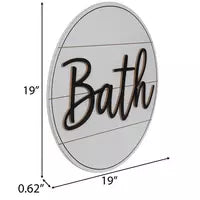 BATH WALL DECOR