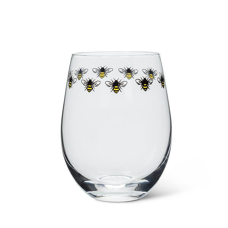 BEE WINE GLASS