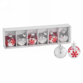 SNOW ORNAMENT PLACECARD HOLDERS