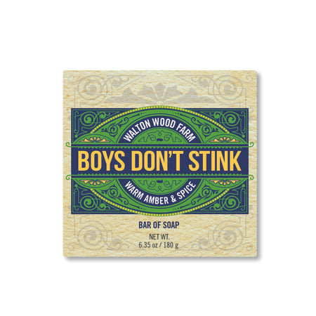 BOY'S DON'T STINK - SM BAR SOAP