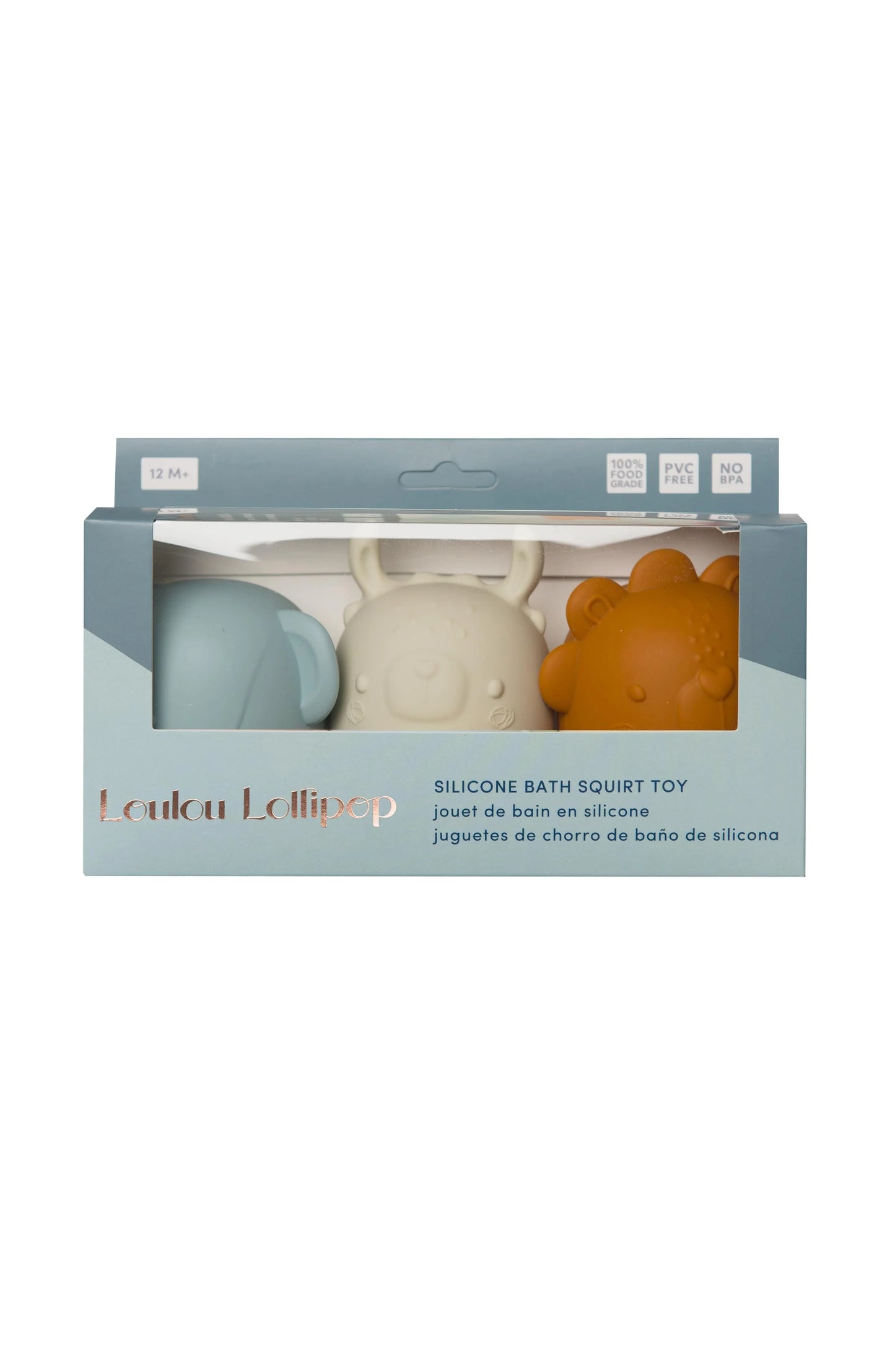 SILICONE BATH TOY SET