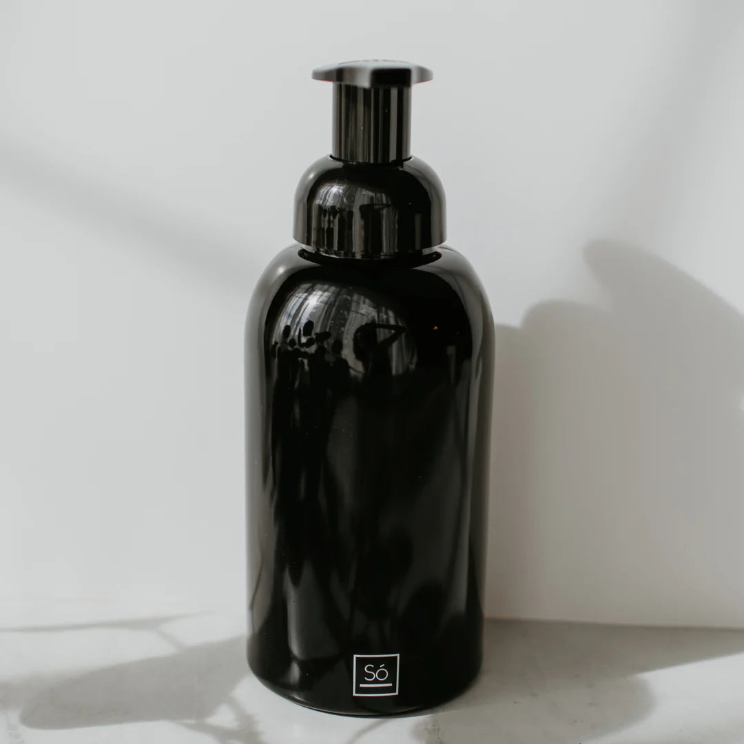 GLASS FOAMING SOAP DISPENSER