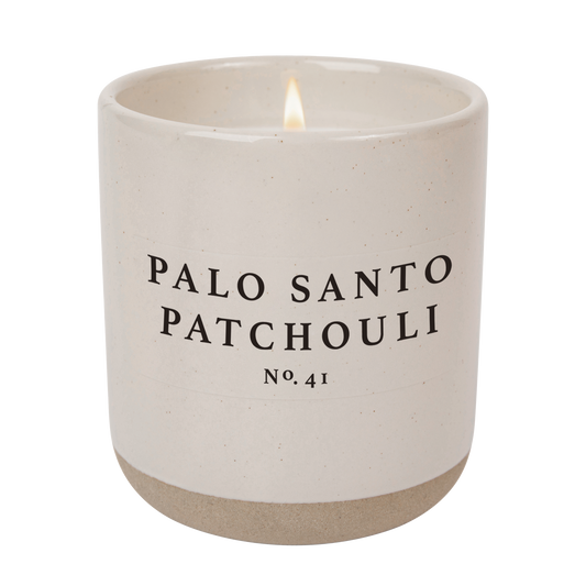 PALO SANTO PATCHOULI SOY CANDLE