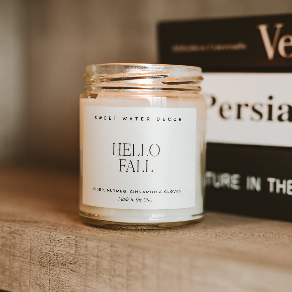 HELLO FALL SOY CANDLE