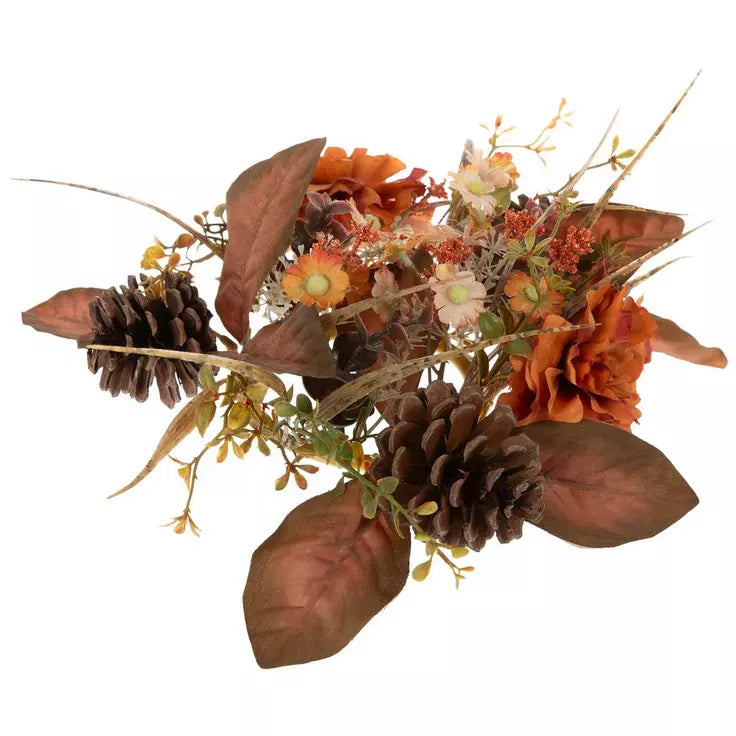 MERIGOLD PINECONE CANDLE RING