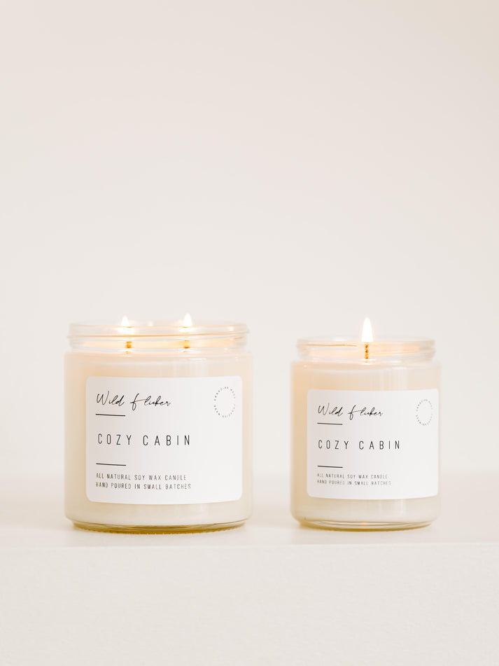 COZY CABIN SOY WAX CANDLE