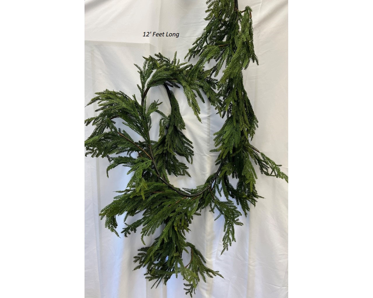 REAL TOUCH NORFOLK 12' GARLAND