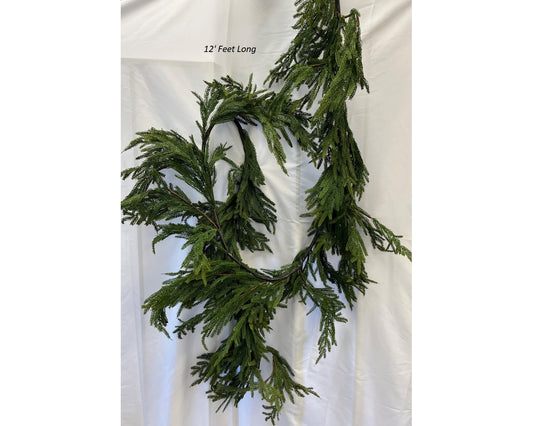 REAL TOUCH NORFOLK 12' GARLAND