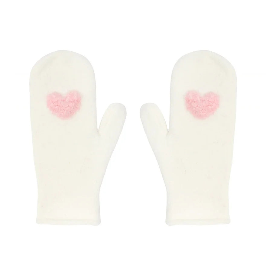 HEART MITTENS