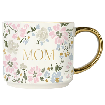 MOM GOLD HANDLE MUG