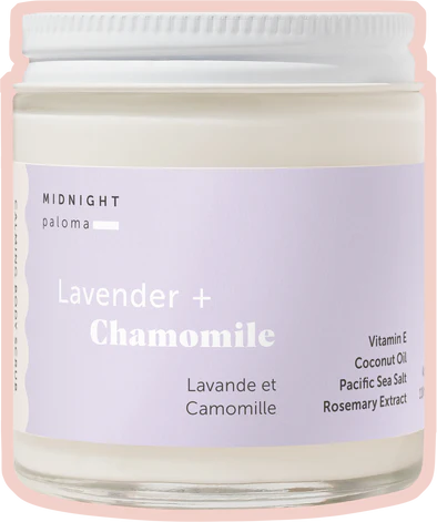 LAVENDER + CHAMOMILE BODY SCRUB