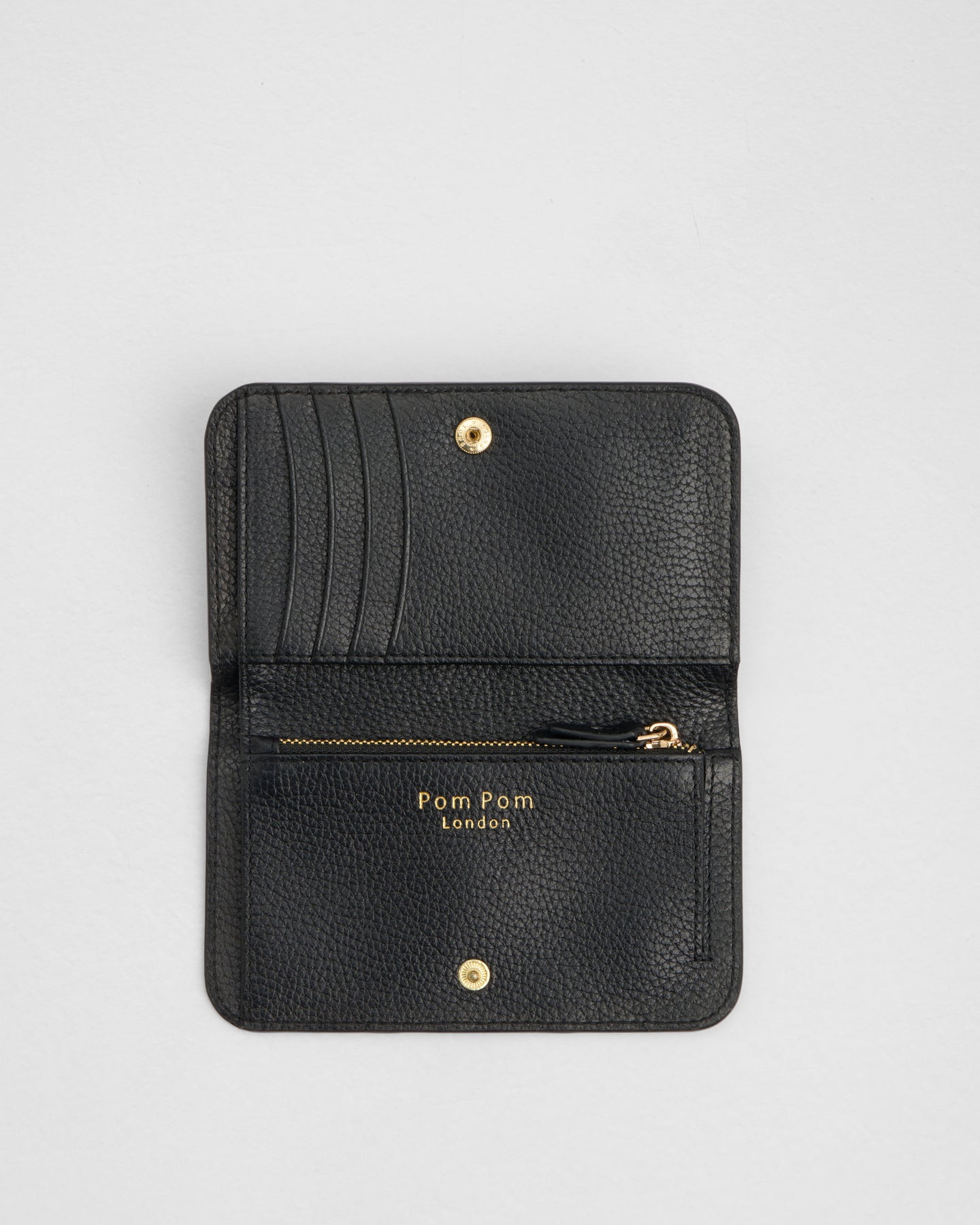 CHELSEA FLAT WALLET BLACK