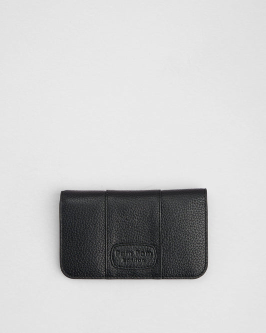 CHELSEA FLAT WALLET BLACK