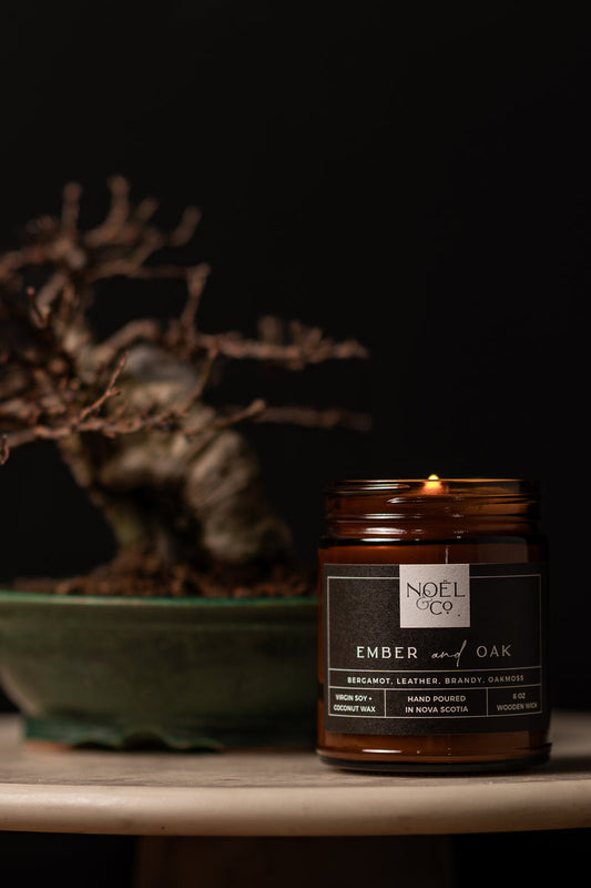 EMBER AND OAK 8OZ CANDLE