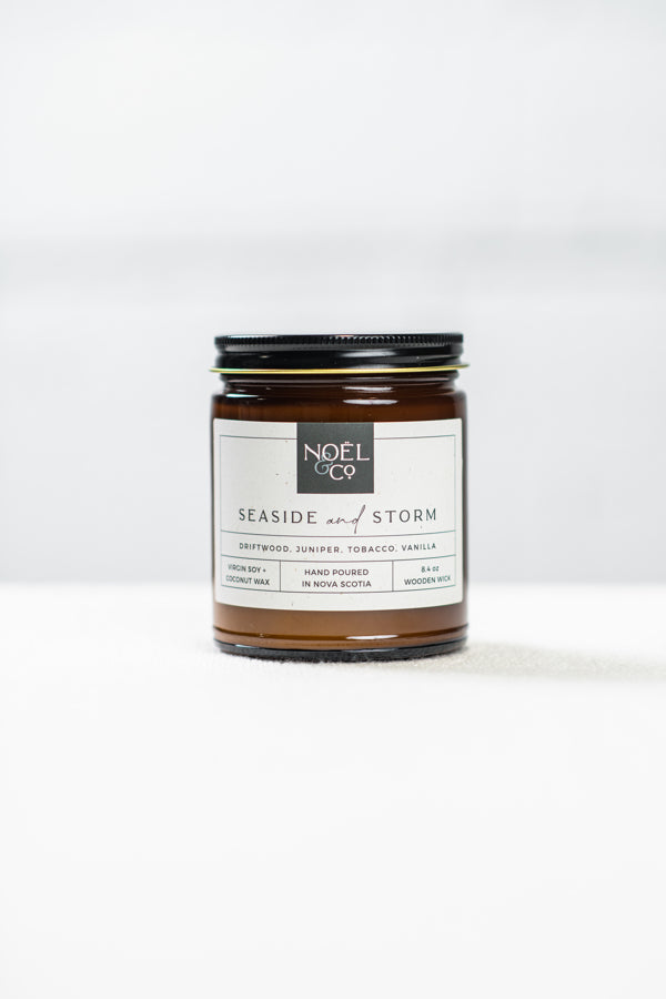 SEASIDE & STORM 8OZ CANDLE