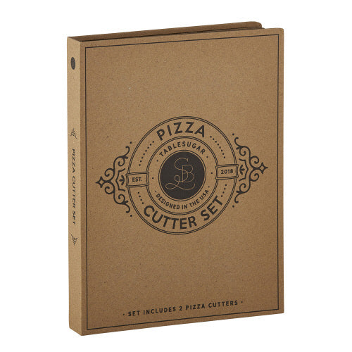 PIZZA CUTTER GIFT SET