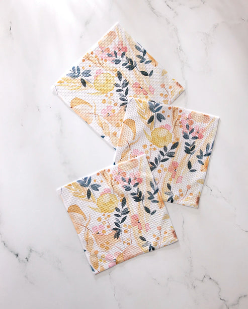 SLEEPY FIELDS DISHCLOTHS S/3