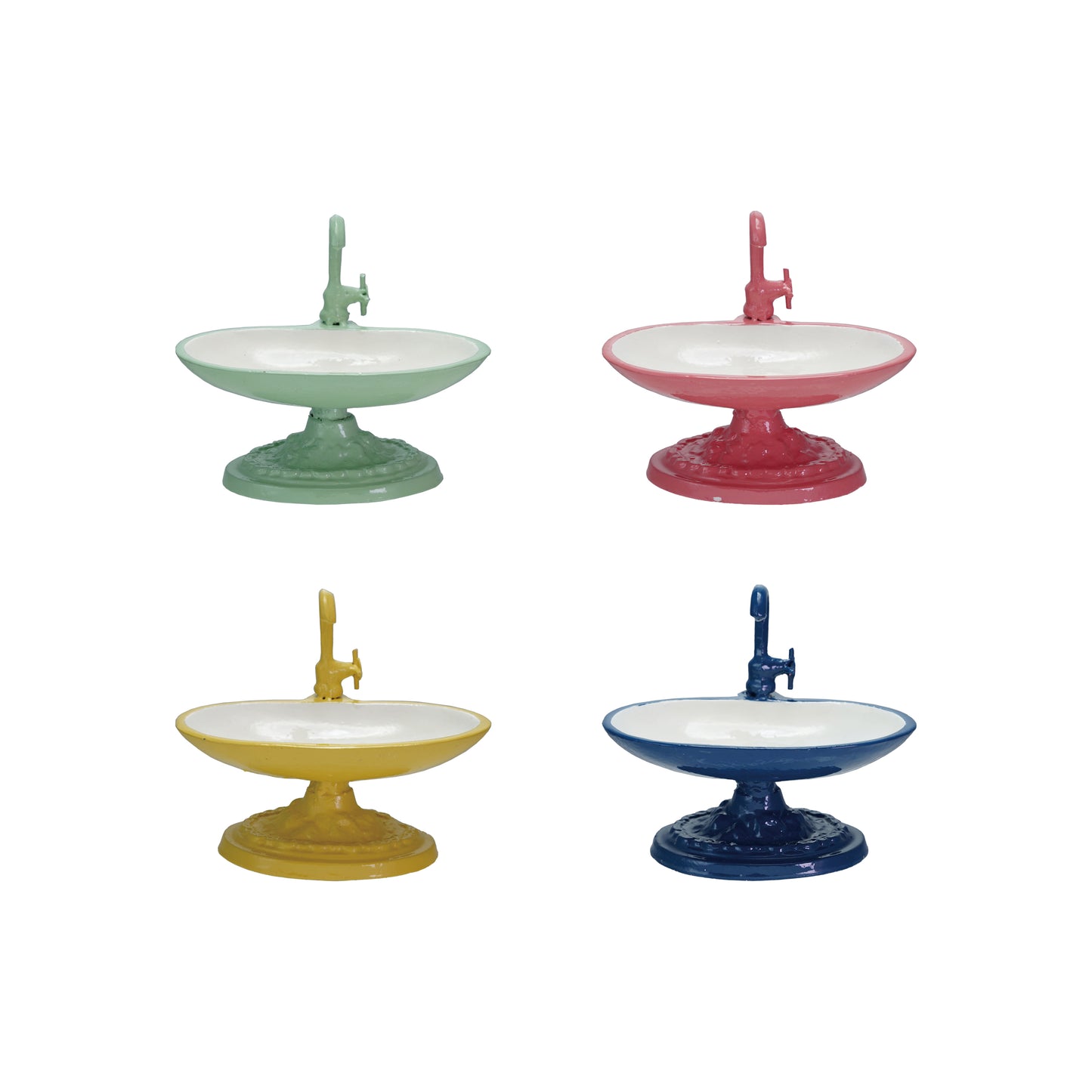 CAST IRON SINK SHAPED HOLDERS