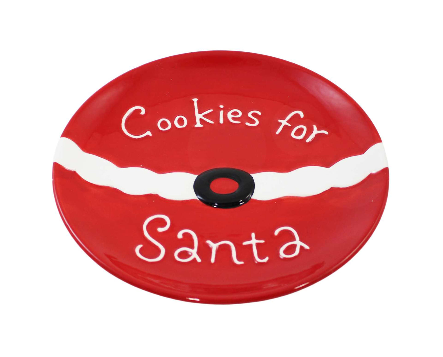 COOKIES FOR SANTA PLATE