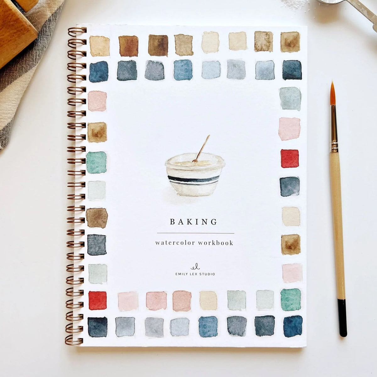 BAKING WATERCOLOUR WORKBOOK