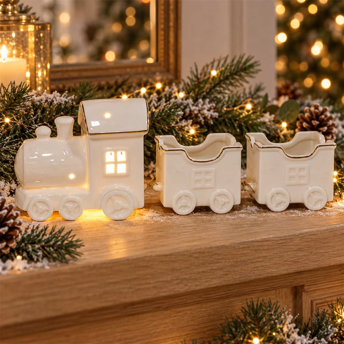 LED PORCELAIN TRAIN