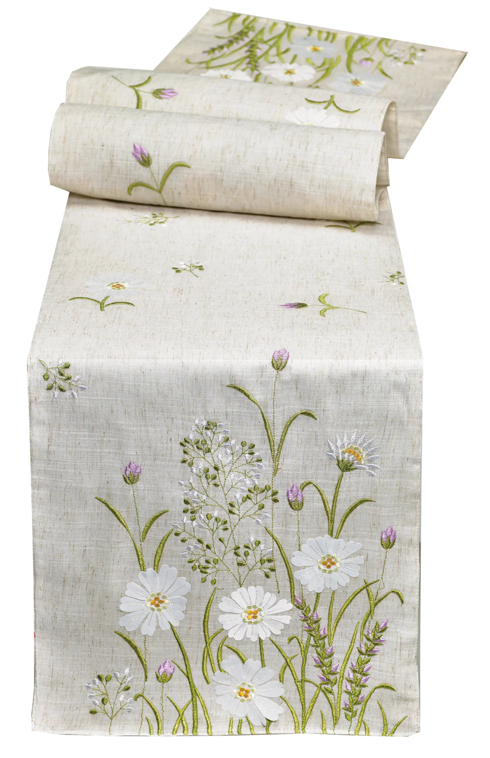 FLORAL MEADOW TABLE RUNNER 14x72"