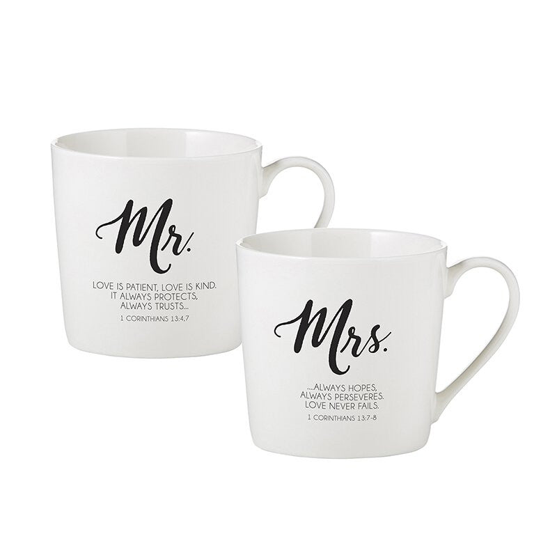 MR & MRS MUG SET